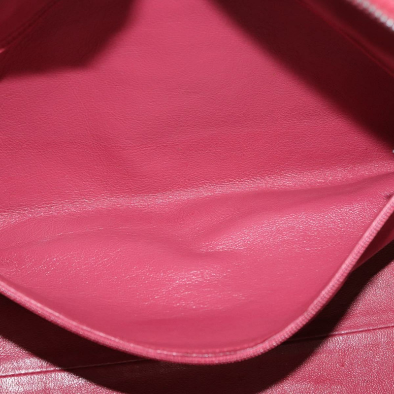 【日本直送】香奈兒波士頓包 魚子醬紋粉紅 CC Auth mr2346A-21