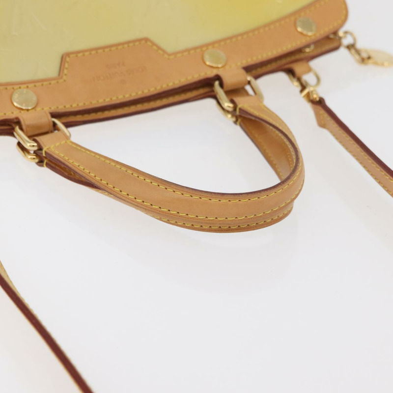 【日本直送】路易威登 Monogram Vernis Blair MM 手提包 2way Broncorail M91456 Auth mr2415A-6