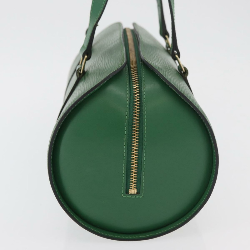 【日本直送】路易威登 Epi Soufflot 手提包綠色 M52224 LV 正品 mr2339A-2