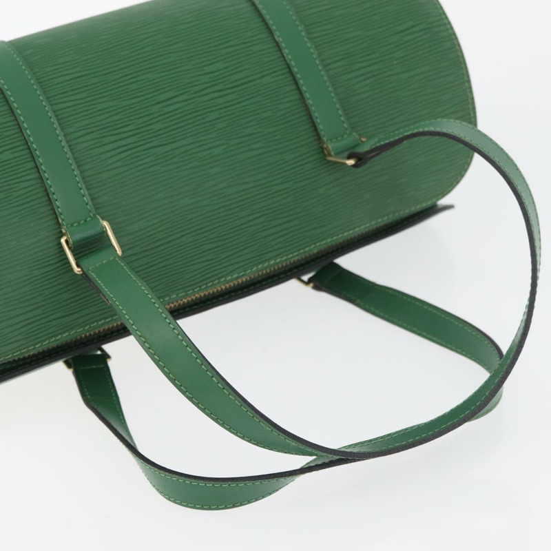 【日本直送】路易威登 Epi Soufflot 手提包綠色 M52224 LV 正品 mr2339A-6