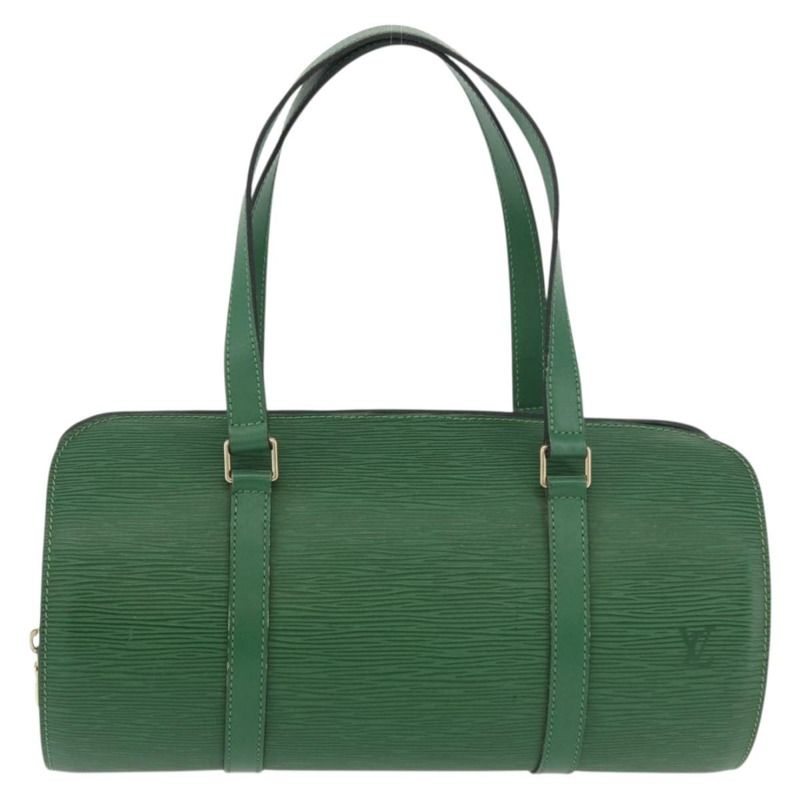 【日本直送】路易威登 Epi Soufflot 手提包綠色 M52224 LV 正品 mr2339A-12