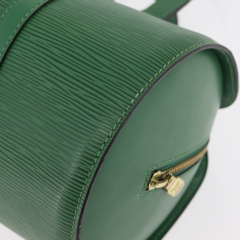 【日本直送】路易威登 Epi Soufflot 手提包綠色 M52224 LV 正品 mr2339A-13