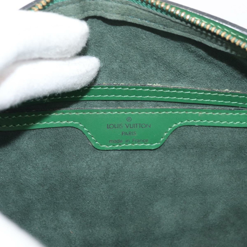 【日本直送】路易威登 Epi Soufflot 手提包綠色 M52224 LV 正品 mr2339A-16