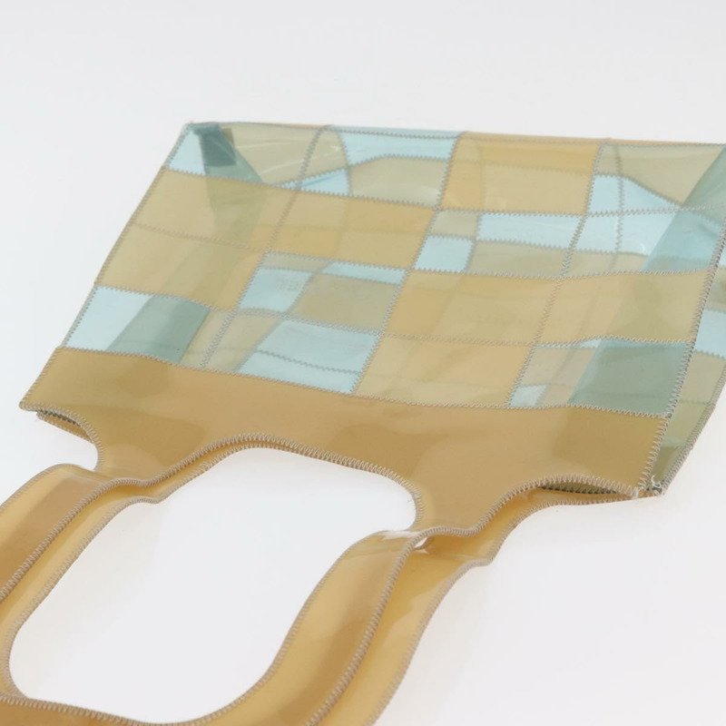 【日本直送】香奈兒 Choco Bar 手提包，藍色乙烯基材質，CC 認證，貨號 mr2370A-5