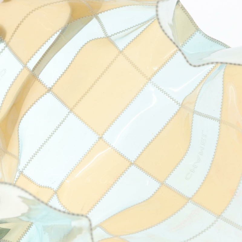 【日本直送】香奈兒 Choco Bar 手提包，藍色乙烯基材質，CC 認證，貨號 mr2370A-9