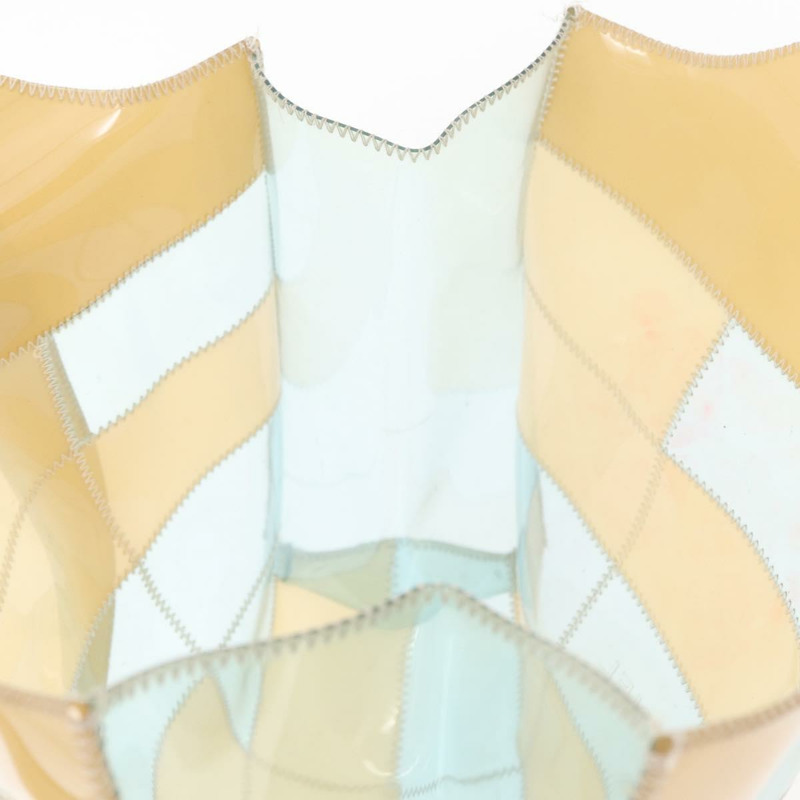 【日本直送】香奈兒 Choco Bar 手提包，藍色乙烯基材質，CC 認證，貨號 mr2370A-16