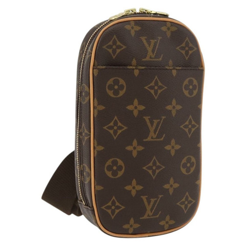 路易威登 Monogram Pochette Gange 肩背包 M51870 LV 正品 am11404SAV