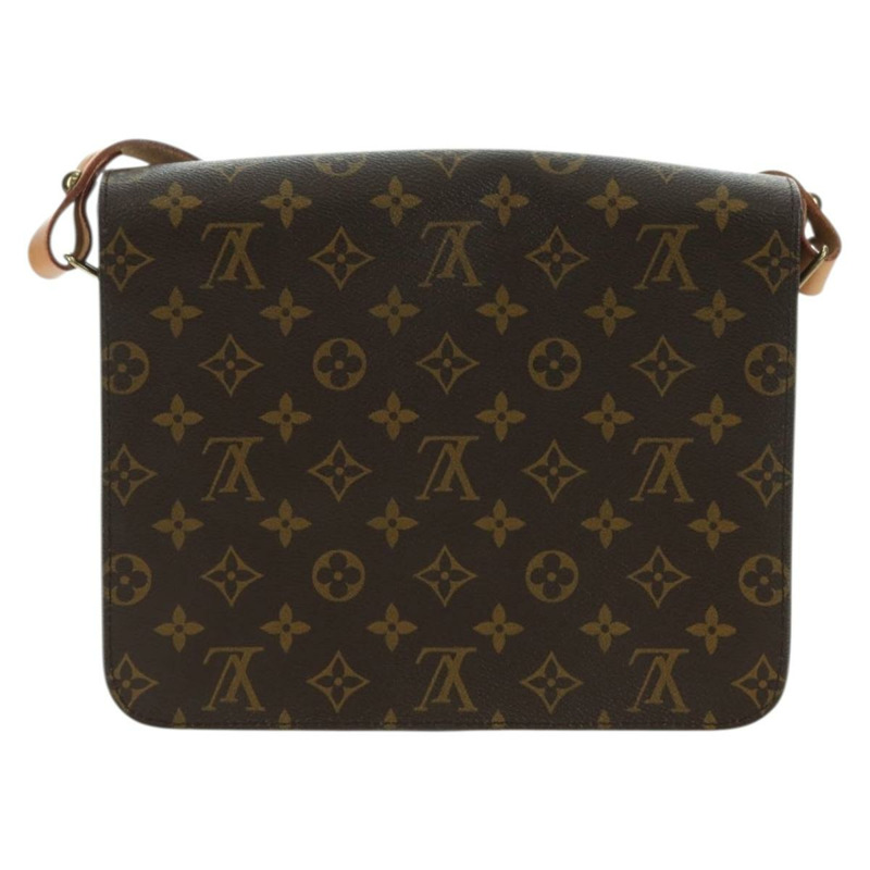 【日本直送】路易威登 Monogram Cartouchiere GM 肩背包 M51252 LV Auth ARZ793V-1