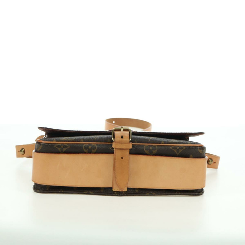 【日本直送】路易威登 Monogram Cartouchiere GM 肩背包 M51252 LV Auth ARZ793V-4