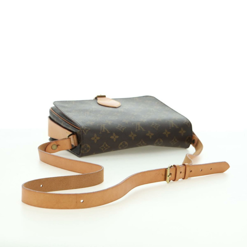 【日本直送】路易威登 Monogram Cartouchiere GM 肩背包 M51252 LV Auth ARZ793V-6