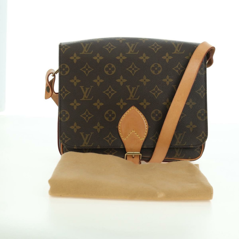 【日本直送】路易威登 Monogram Cartouchiere GM 肩背包 M51252 LV Auth ARZ793V-11