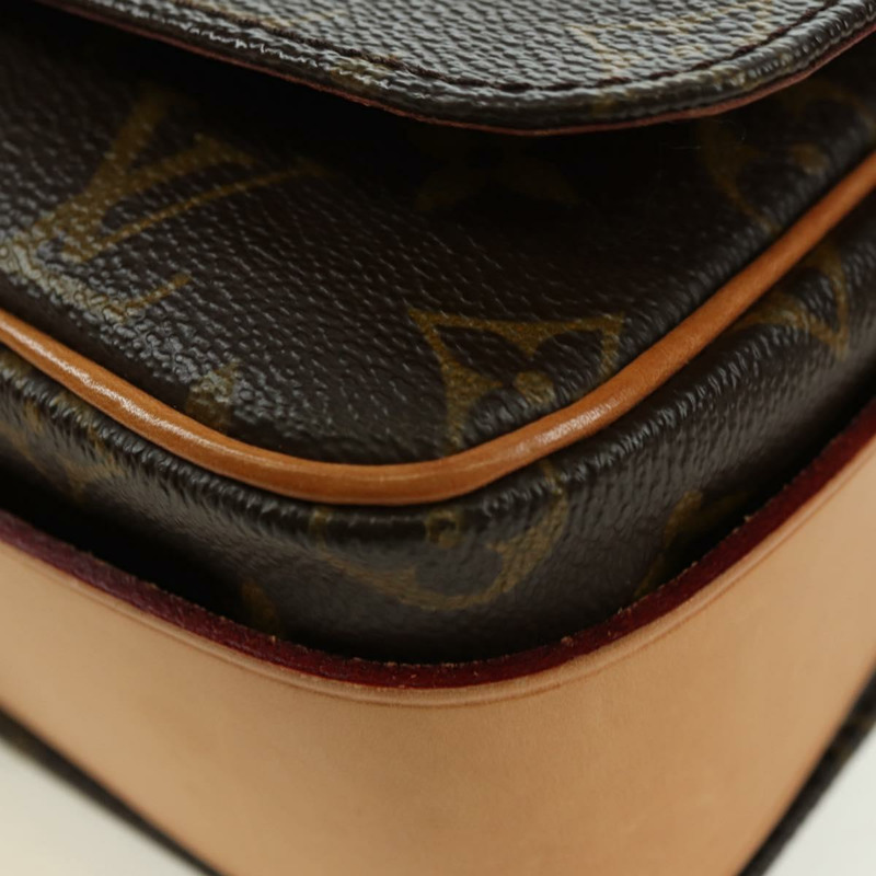 【日本直送】路易威登 Monogram Cartouchiere GM 肩背包 M51252 LV Auth ARZ793V-15