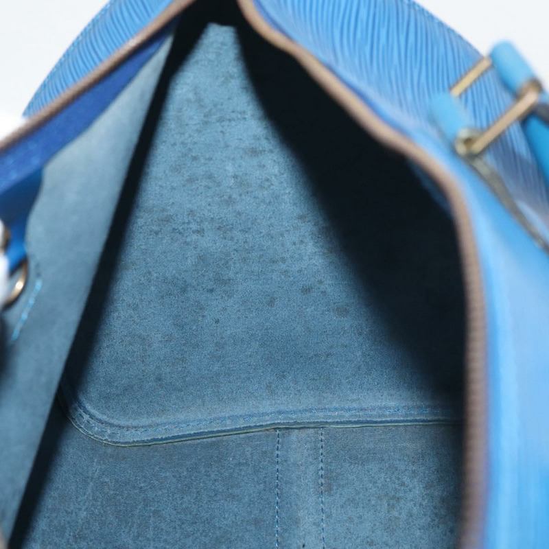【日本直送】路易威登 Epi Speedy 35 手提包，托萊多藍，M42995，LV 正品，編號 176837A-19