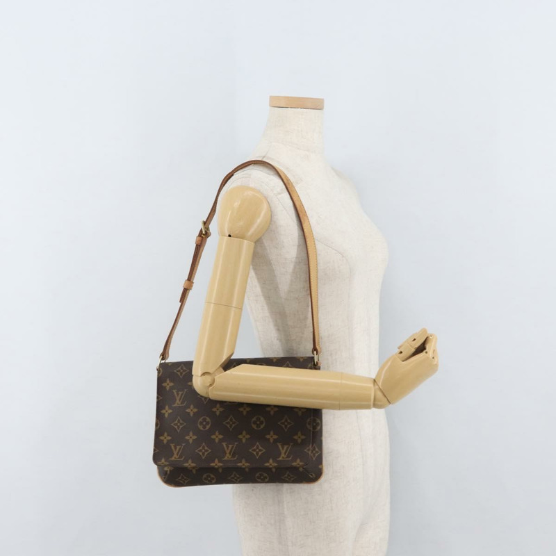 【日本直送】路易威登 Monogram Musette Tango 短肩帶包 M51257 LV Auth 176864A-20