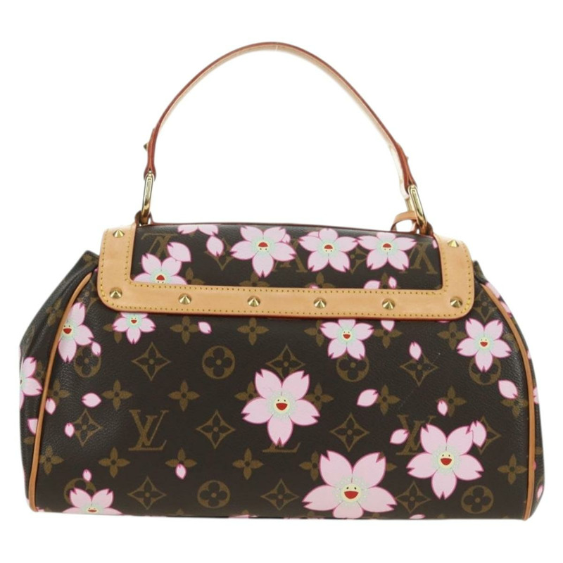 【日本直送】路易威登 Monogram Cherry Blossom Sac Retro PM 手袋 M92012 LV 正品 176394SAM-1
