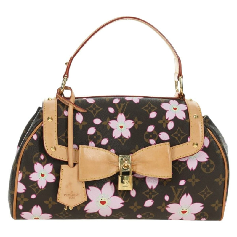 【日本直送】路易威登 Monogram Cherry Blossom Sac Retro PM 手袋 M92012 LV 正品 176394SAM-12