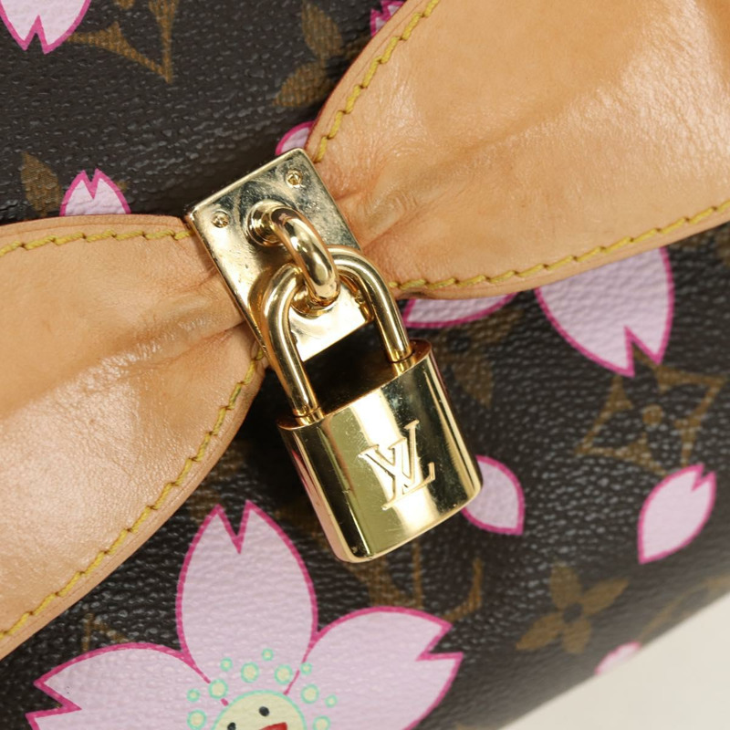 【日本直送】路易威登 Monogram Cherry Blossom Sac Retro PM 手袋 M92012 LV 正品 176394SAM-18