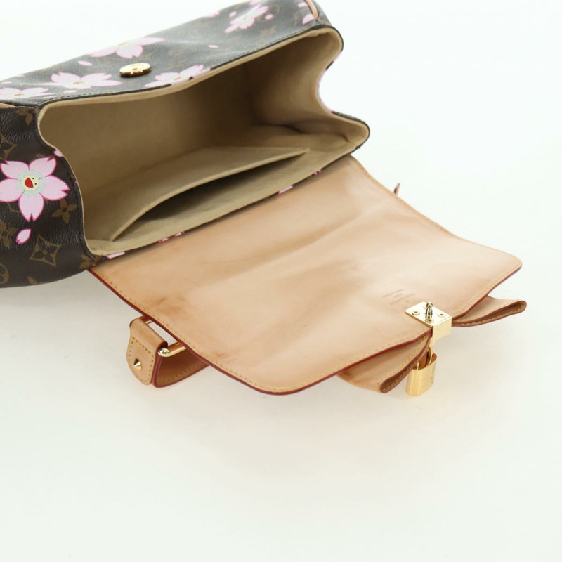 【日本直送】路易威登 Monogram Cherry Blossom Sac Retro PM 手袋 M92012 LV 正品 176394SAM-21