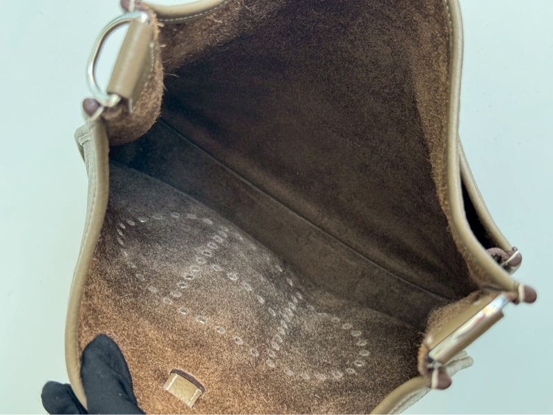 98新🆕 Hermès 愛馬仕 Evelyne 29 大象灰銀釦-8