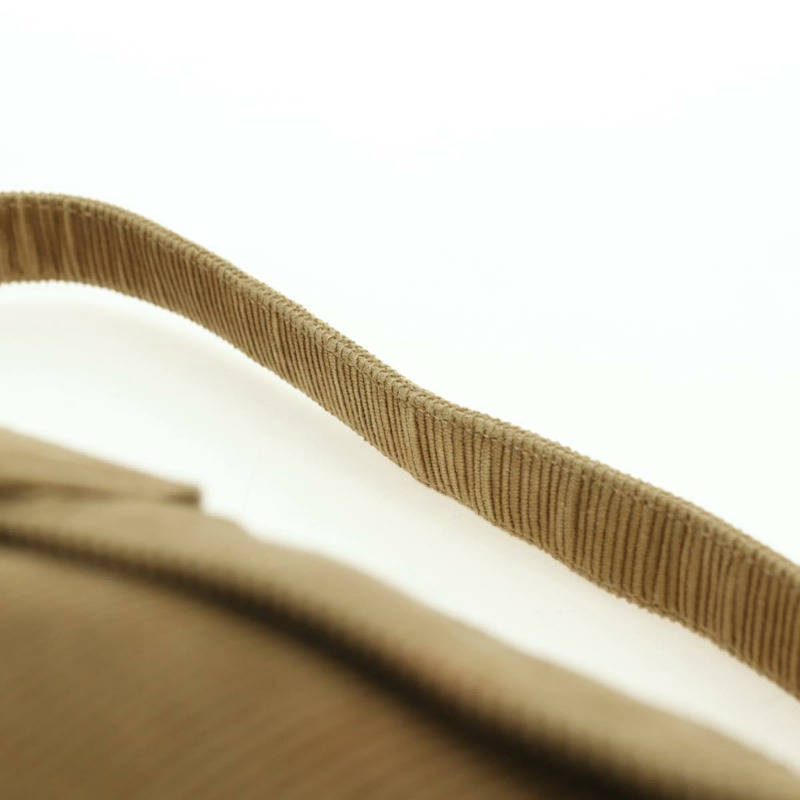 【日本直送】FENDI Mamma Baguette 單肩包 燈芯絨 棕色 銀色 正品 176274SAV-8