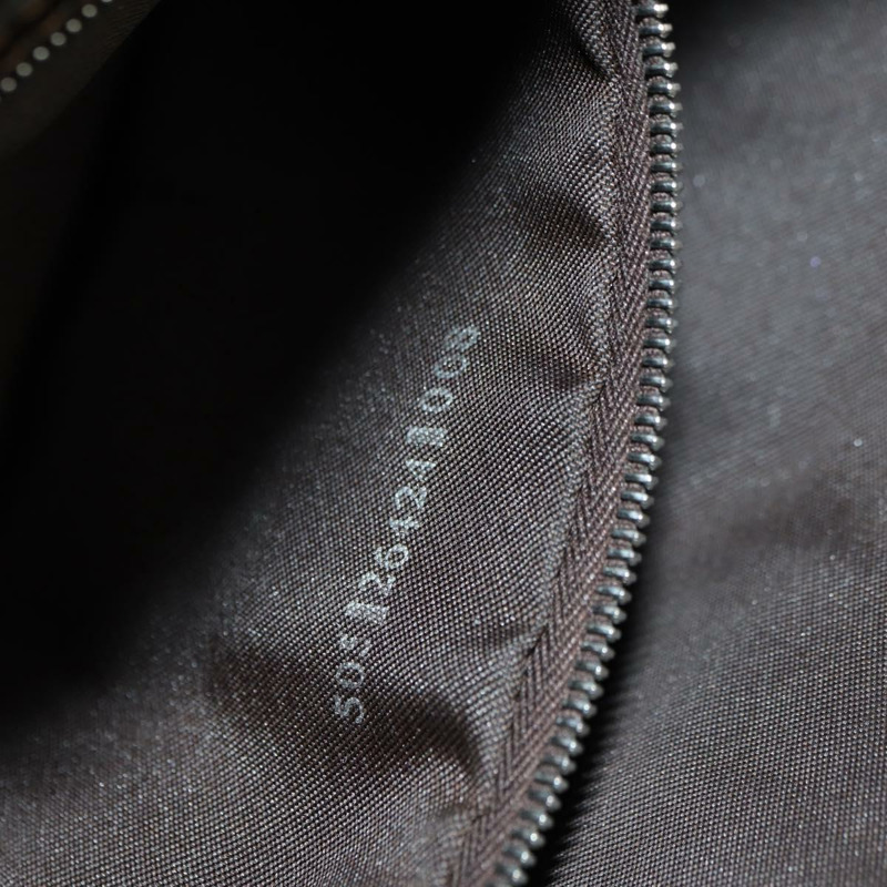 【日本直送】FENDI Mamma Baguette 單肩包 燈芯絨 棕色 銀色 正品 176274SAV-10