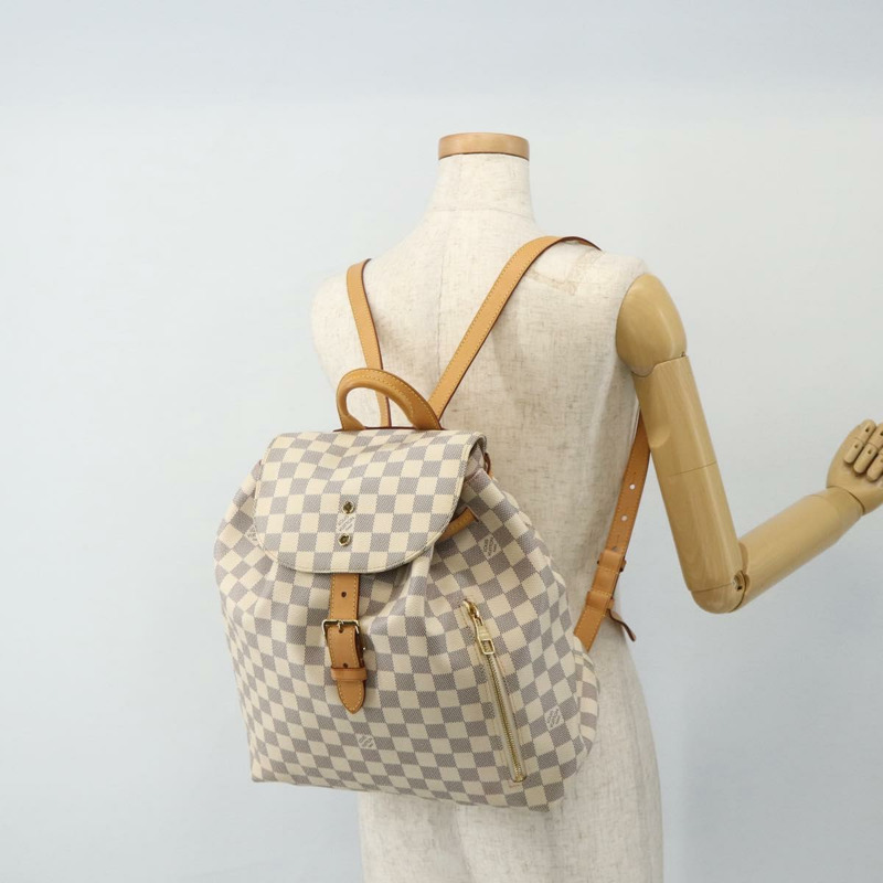 【日本直送】路易威登 Damier Azur Speron 背包 N41578 LV 正品 175853A-23