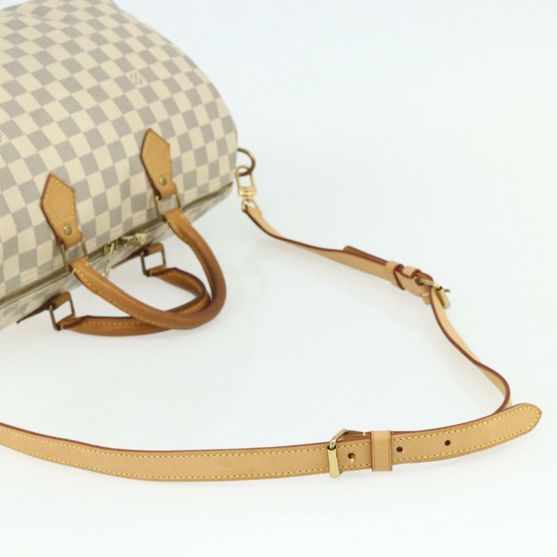 【日本直送】路易威登 Damier Azur Speedy Bandouliere 35 手提包 N41372 LV Auth 175852-7