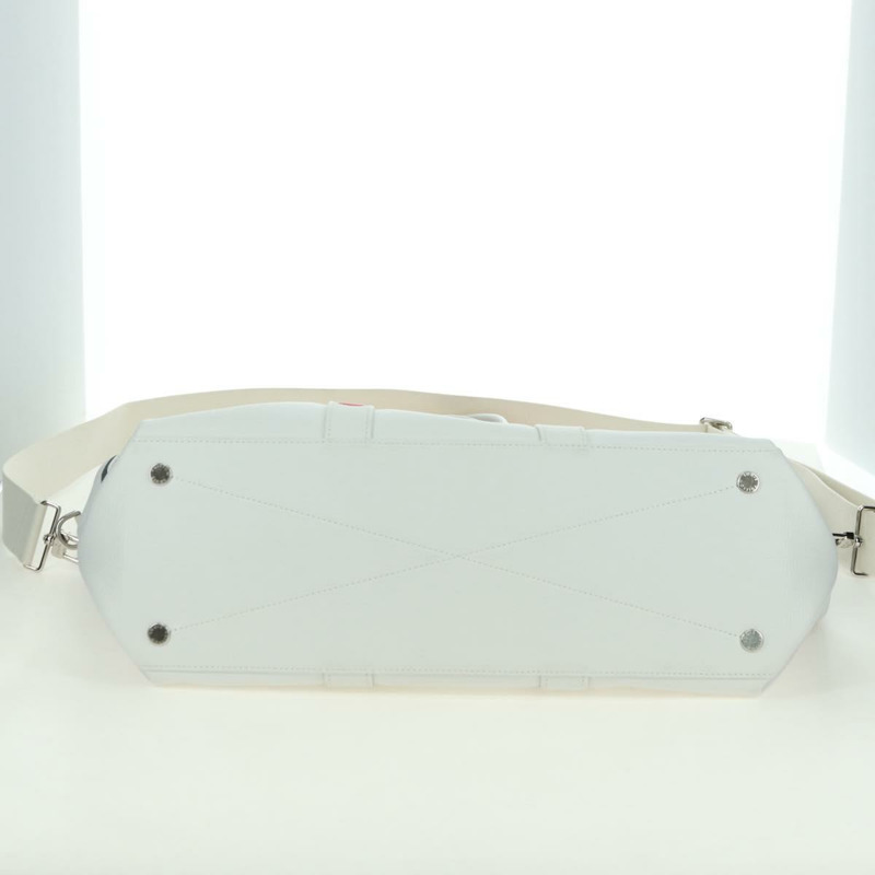 【日本直送】路易威登 LV MADE NIGO 拉桿手提包 白色皮革 M59366 正品 176973SM-4