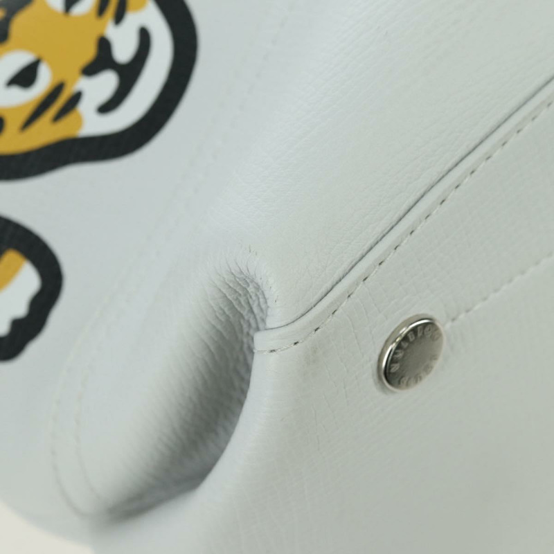 【日本直送】路易威登 LV MADE NIGO 拉桿手提包 白色皮革 M59366 正品 176973SM-9