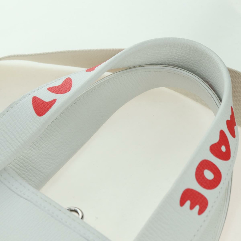 【日本直送】路易威登 LV MADE NIGO 拉桿手提包 白色皮革 M59366 正品 176973SM-13