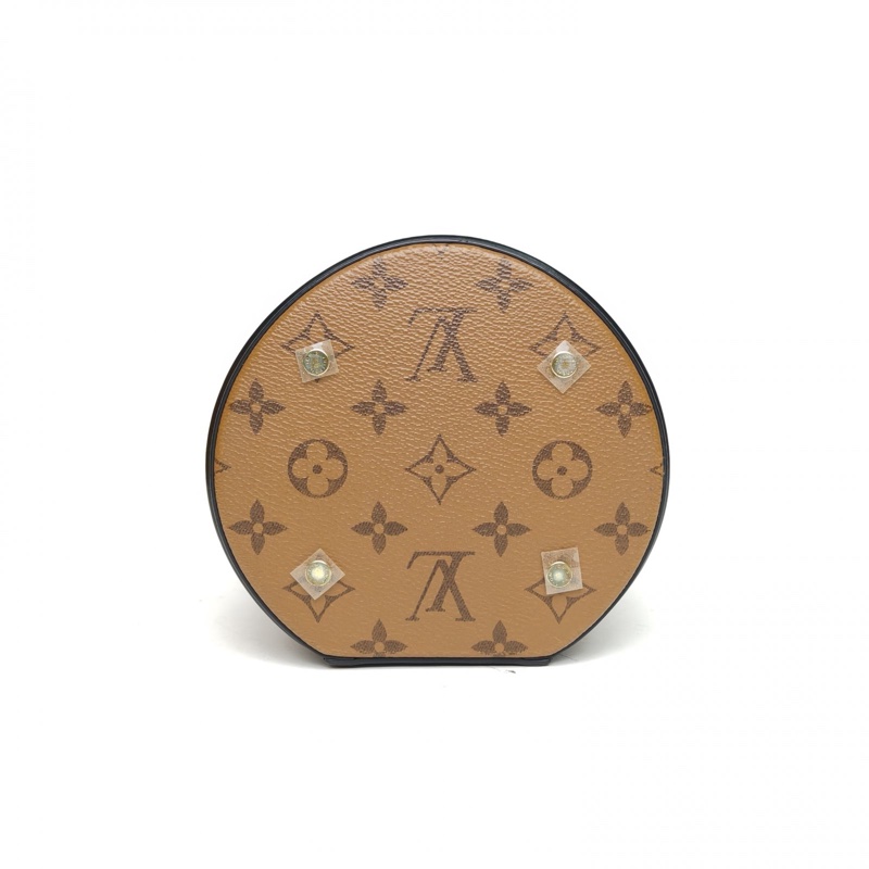 LOUIS VUITTON CANNES圓桶包拼色PVC2018老花肩背包-3