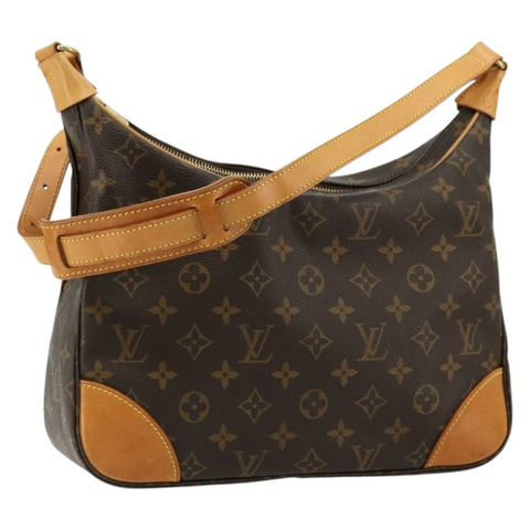 路易威登 Monogram Boulogne 30 肩背包 M51265 LV Auth ep14282A