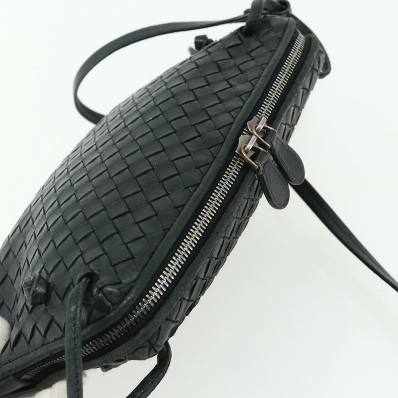 【日本直送】BOTTEGA VENETA INTRECCIATO 皮革肩包 黑色 245354 正品 ep14263A-5