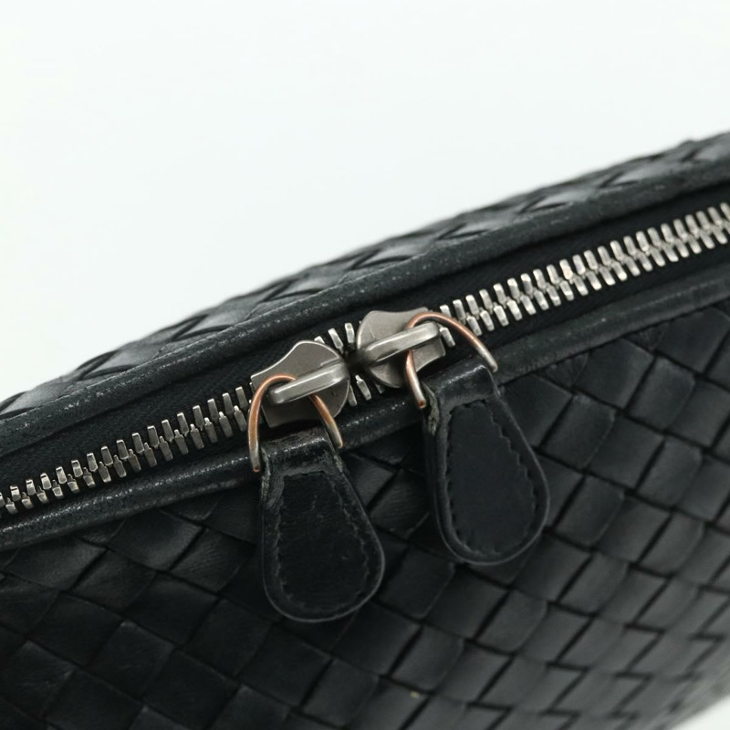 【日本直送】BOTTEGA VENETA INTRECCIATO 皮革肩包 黑色 245354 正品 ep14263A-9