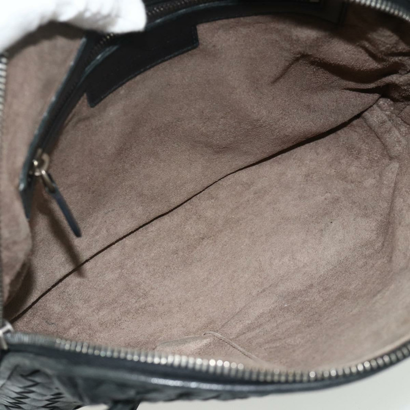 【日本直送】BOTTEGA VENETA INTRECCIATO 皮革肩包 黑色 245354 正品 ep14263A-10