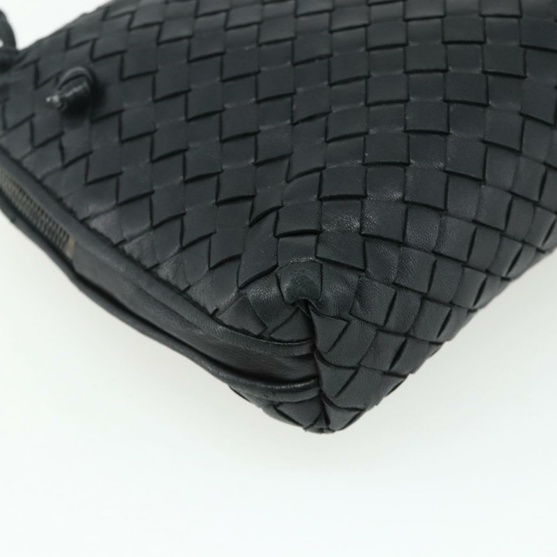 【日本直送】BOTTEGA VENETA INTRECCIATO 皮革肩包 黑色 245354 正品 ep14263A-15