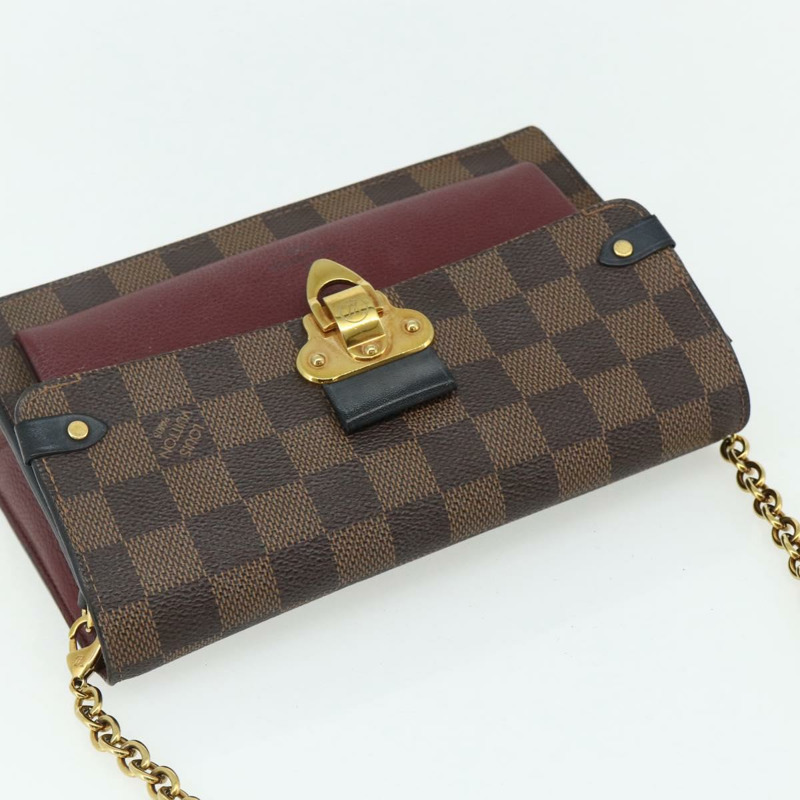 【日本直送】路易威登 Damier Ebene Portefeuille Vavin 包波爾多 N60222 正品 ep14002A-5