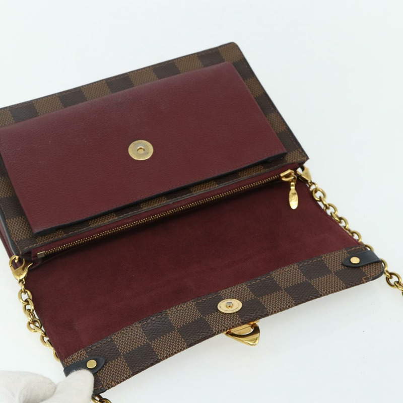 【日本直送】路易威登 Damier Ebene Portefeuille Vavin 包波爾多 N60222 正品 ep14002A-17