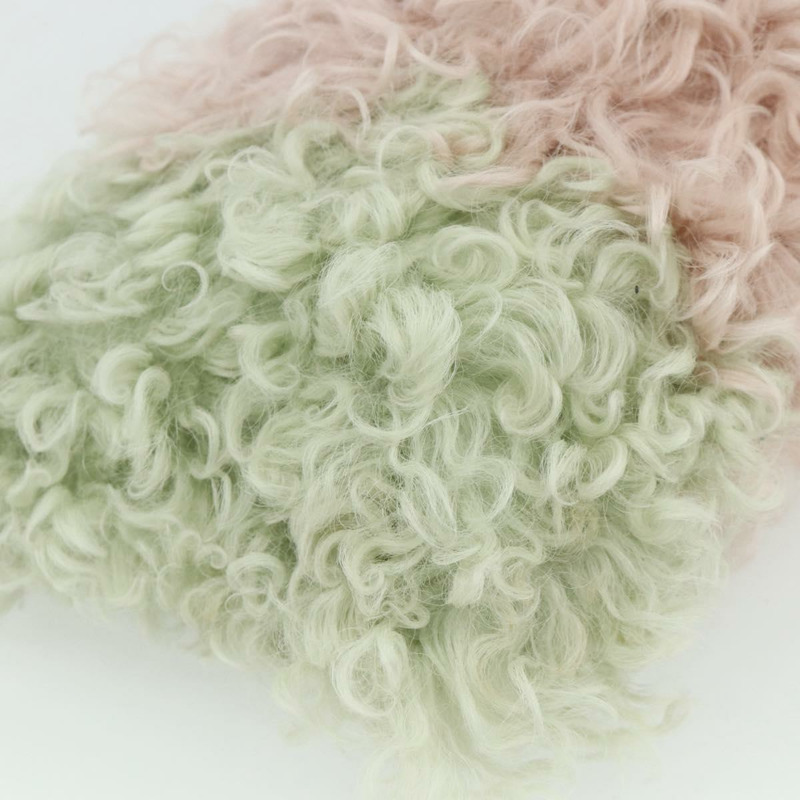 【日本直送】Miu Miu 鏈條單肩包 毛絨 粉紅色 白色 綠色 正品 168873A-16