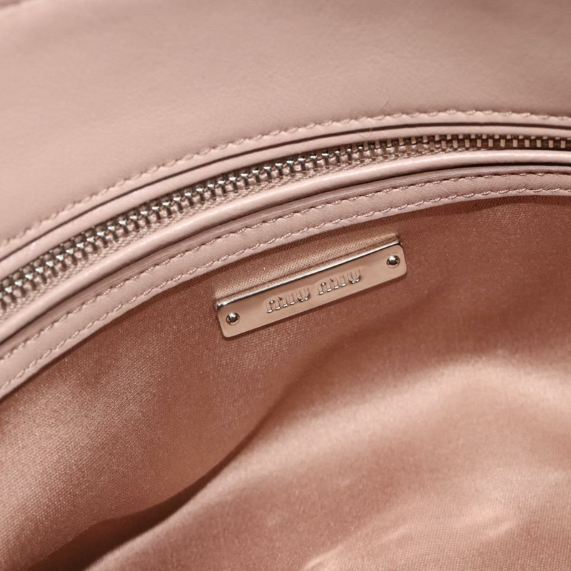 【日本直送】Miu Miu 鏈條單肩包 毛絨 粉紅色 白色 綠色 正品 168873A-17