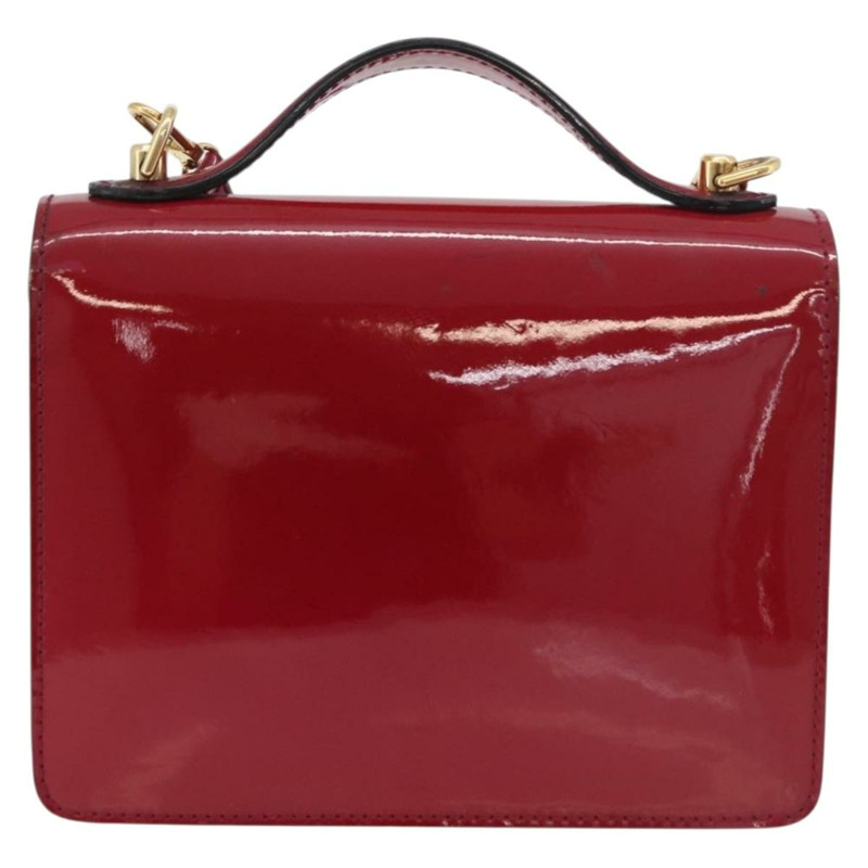 【日本直送】路易威登 Vernis Monceau BB 包 2way Rose Andian M91579 LV 正品 ep14379A-1