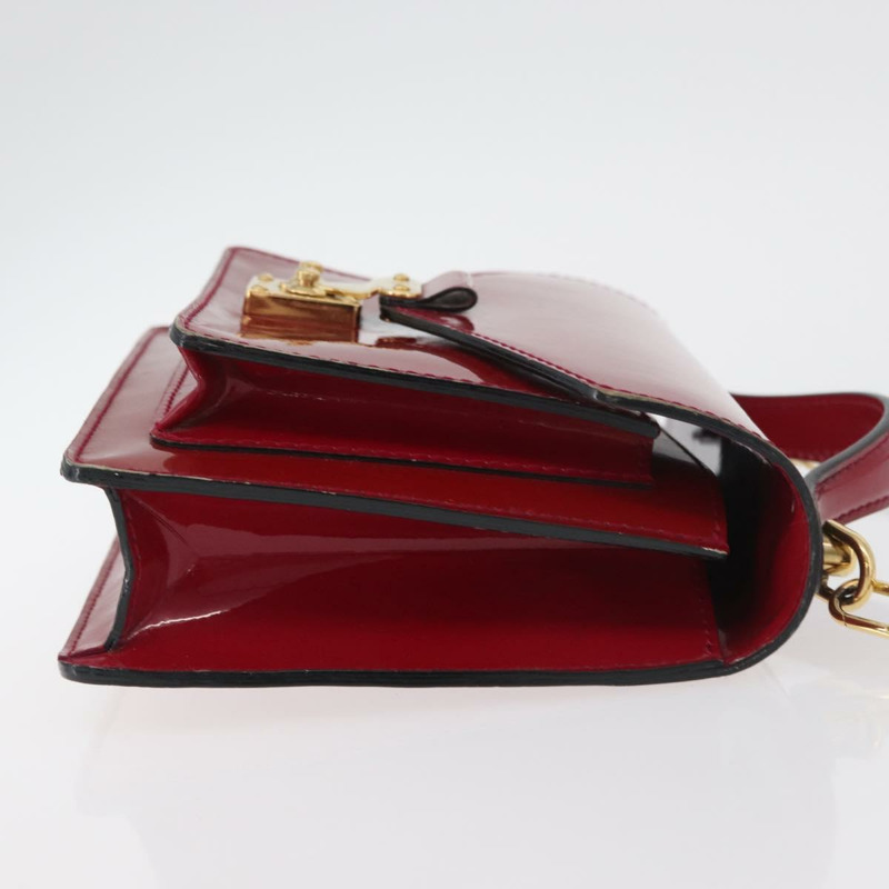 【日本直送】路易威登 Vernis Monceau BB 包 2way Rose Andian M91579 LV 正品 ep14379A-3