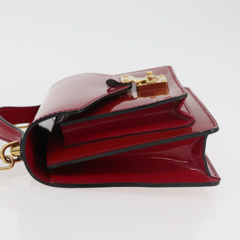 【日本直送】路易威登 Vernis Monceau BB 包 2way Rose Andian M91579 LV 正品 ep14379A-4