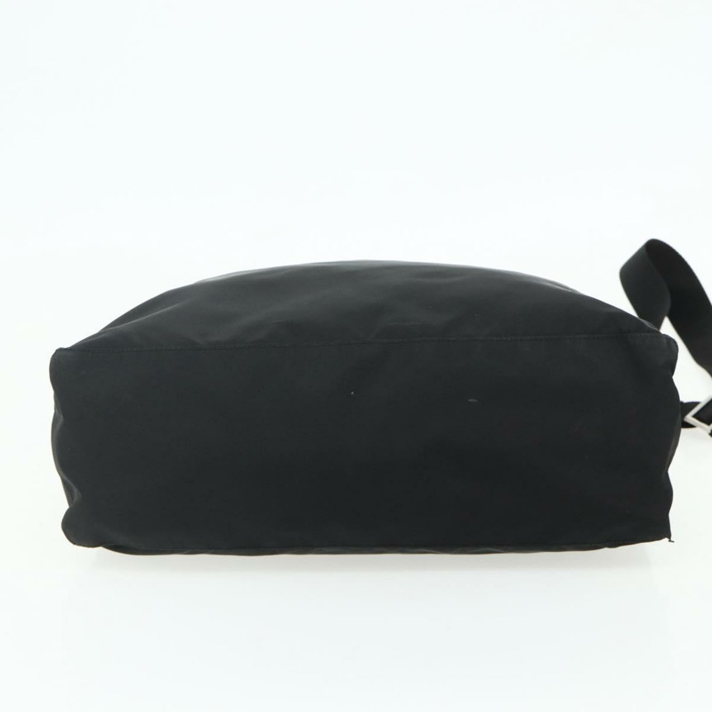 【日本直送】PRADA 尼龍雙肩手提包 黑色 銀色 正品 ep14390A-4