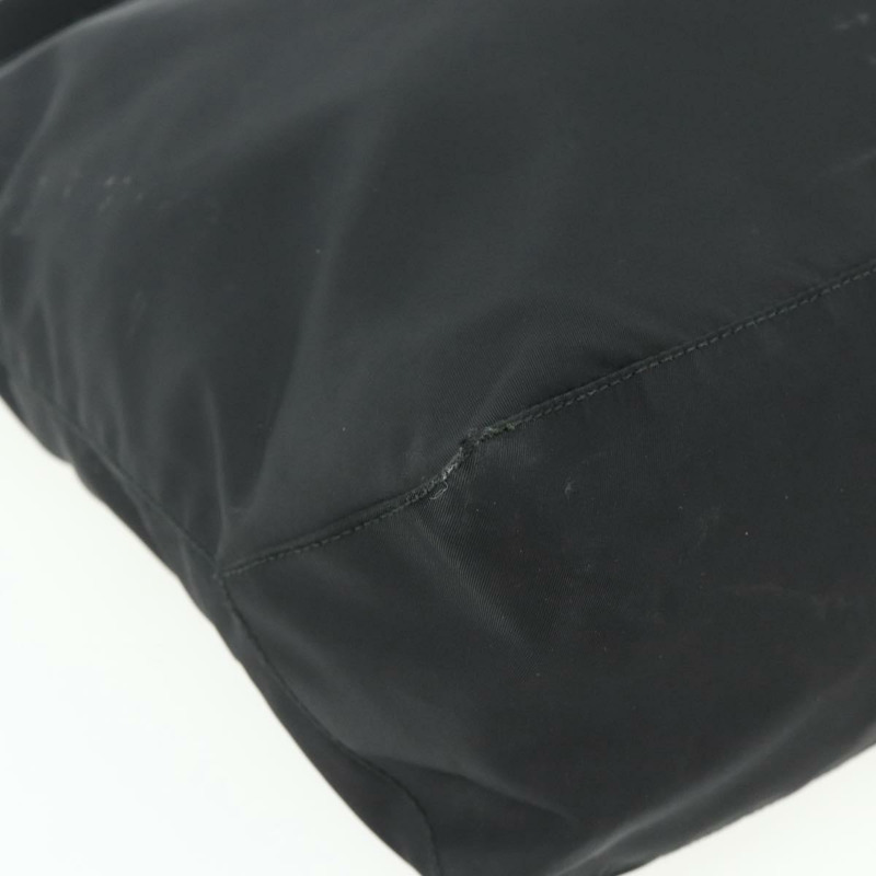 【日本直送】PRADA 尼龍雙肩手提包 黑色 銀色 正品 ep14390A-16