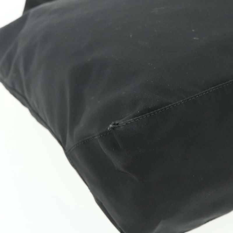 【日本直送】PRADA 尼龍雙肩手提包 黑色 銀色 正品 ep14390A-18