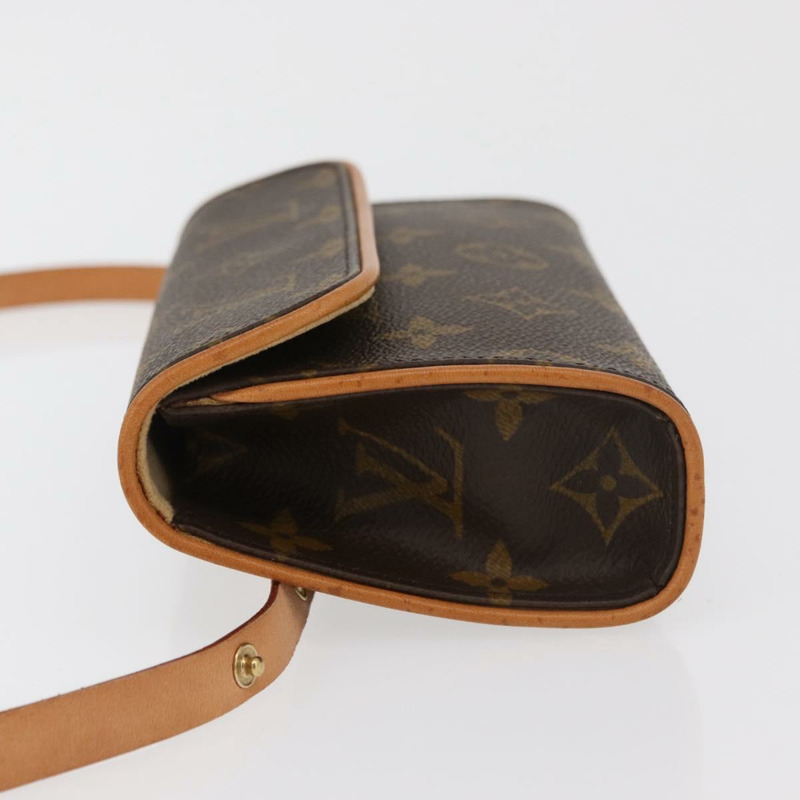 【日本直送】路易威登 Monogram Pochette Florentine 腰包 M51855 LV Auth 175033A-3