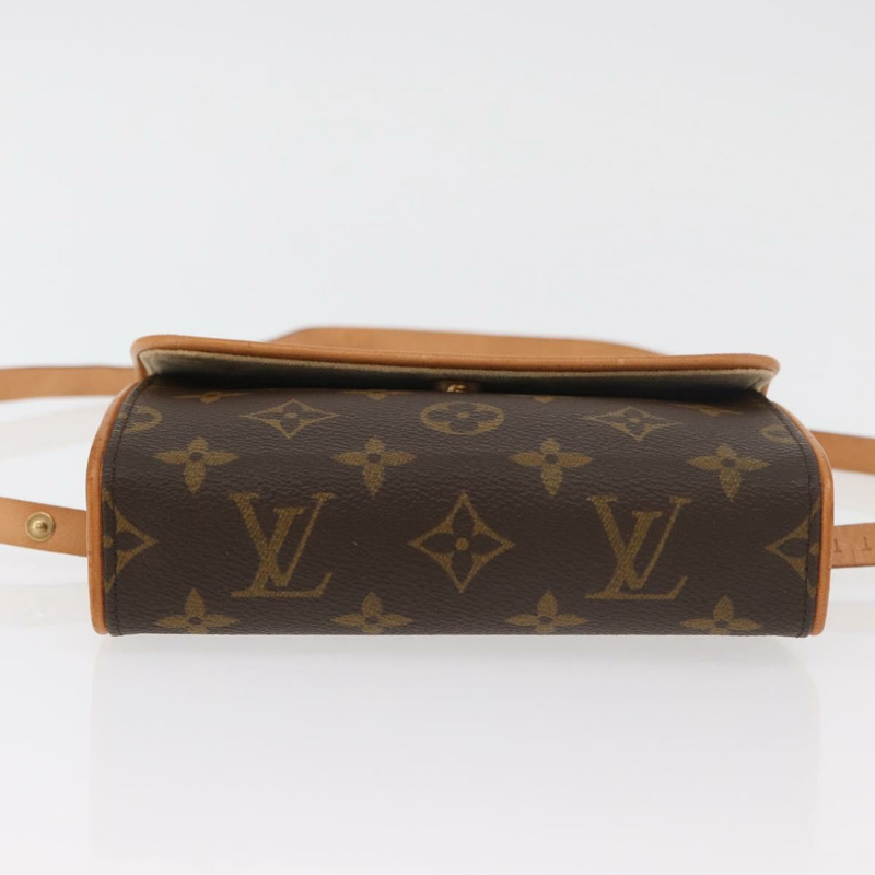 【日本直送】路易威登 Monogram Pochette Florentine 腰包 M51855 LV Auth 175033A-4