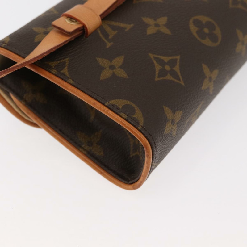 【日本直送】路易威登 Monogram Pochette Florentine 腰包 M51855 LV Auth 175033A-14