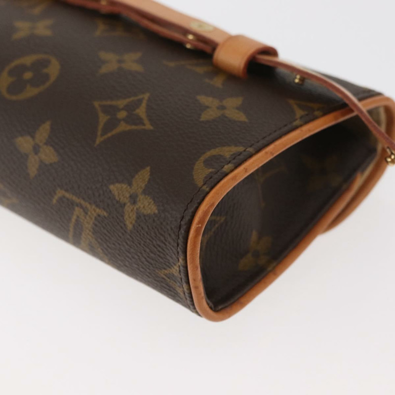 【日本直送】路易威登 Monogram Pochette Florentine 腰包 M51855 LV Auth 175033A-15